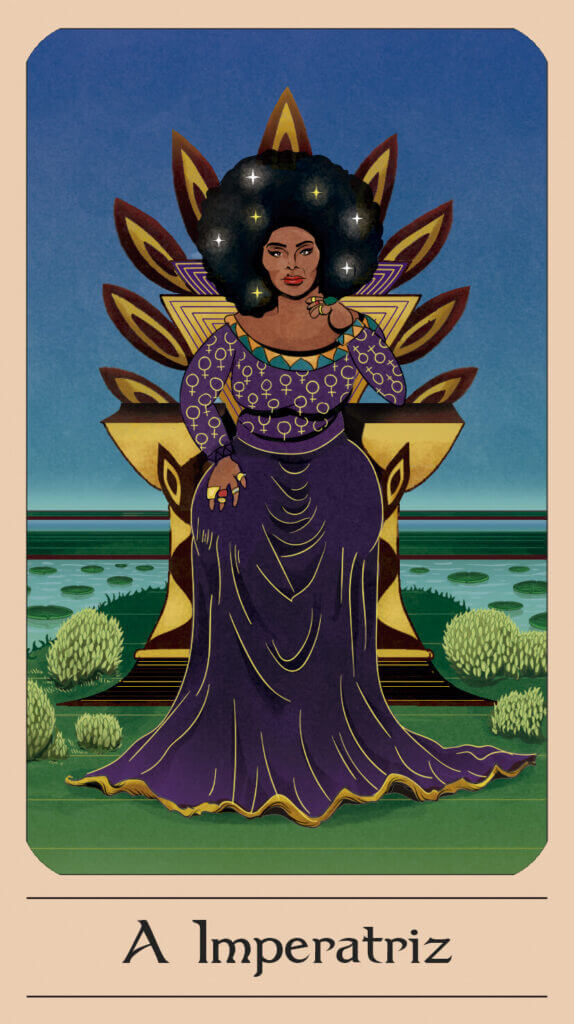 A Imperatriz — carta do Tarô de Yala — corporeidade