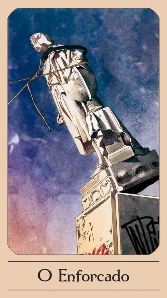 O Enforcado — Tarô de Yala