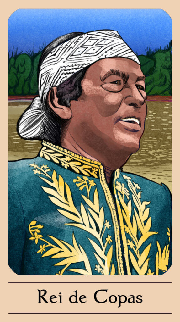 Rei de Copas — Tarô de Yala